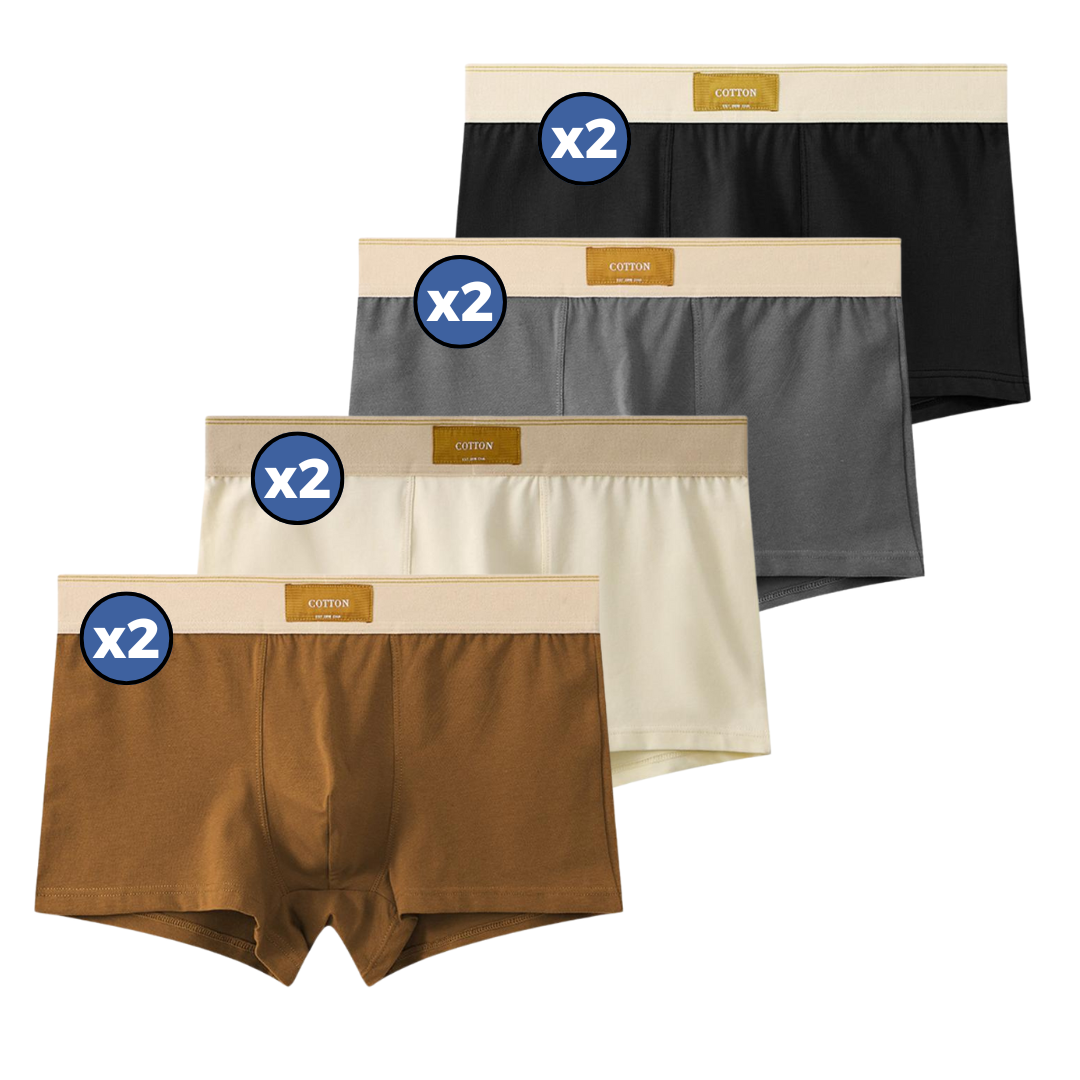 Cotton Boxer Shorts | Clovyn