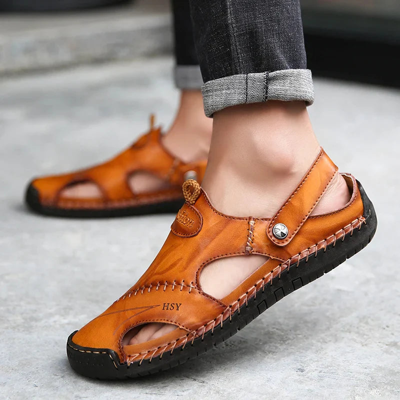Orthopaedic Leather Sandals