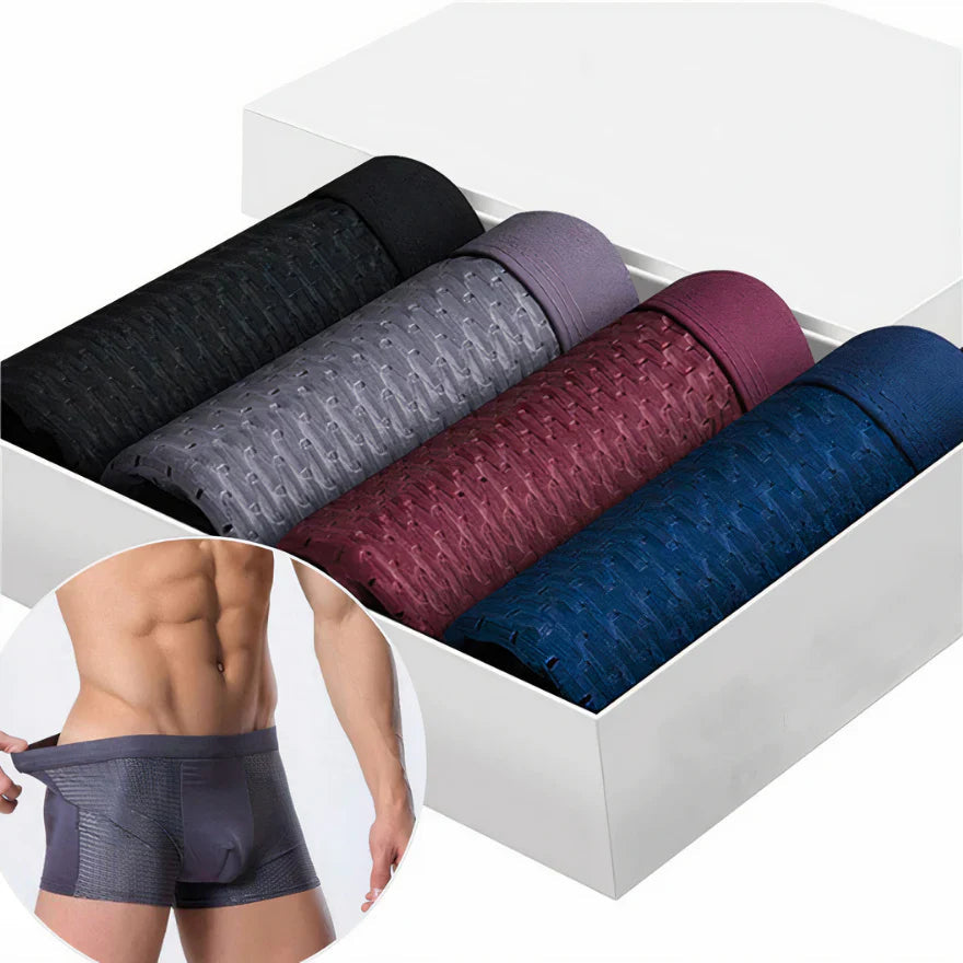 Bamboo Fibre Boxer Shorts – [Buy 5, Get 5 Free]